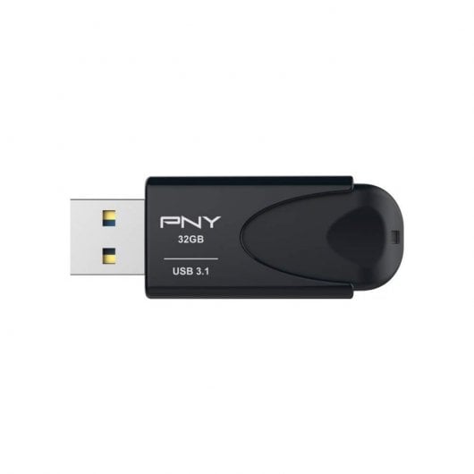 Pen USB PNY ATTACHE 4 3.1 Preto (Acessório Informática e Tel.) PNY - Pen drives usb - 32 GB, usb 3.0, plug & play, Windows 10