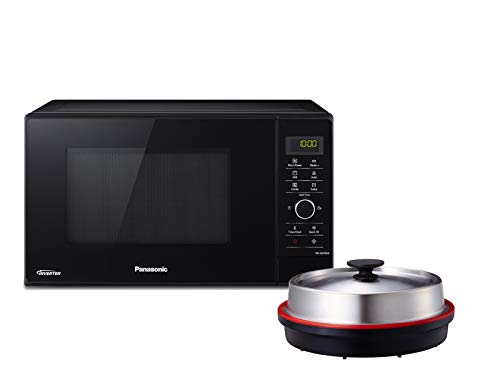 Micro-ondas Panasonic NN-GD35 | 23 L | B | Sem Grill | Sem Refurbished (Preparação de Alimentos a Quente) Panasonic - Fornos de microondas - 2,3 L, 1000W, descongelador, placa giratória