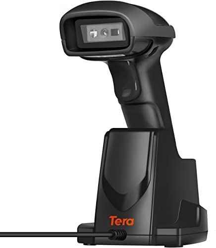 Leitor de Código de Barras TERA D6100 | Preto Tera - Leitores de códigos de barras - preto, usb, bateria