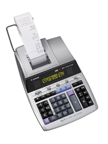 Calculadora com Impressão CANON MP1411-LTSC Canon - Calculadoras - 14 dígitos, impressão fita tinta, funções taxas, visor 2 cores