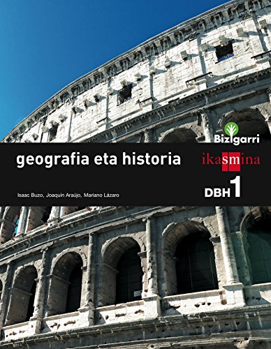 Livro Geografía Y Historia De España (DBH) de Juan Carlos Pérez Díaz (Espanhol) IKASMINA ARGITALETXEA, S.L. - Livros - geografia, história, espanha, instrumento de aprendizagem