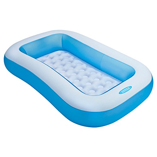 Piscina Insuflável INTEX Rectangular (Azul - 244x122cm) INTEX - Piscinas - insuflável, rectangular, 244x122cm, azul