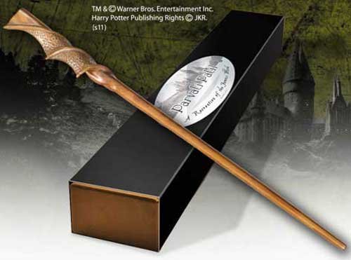 Figura de Ação NOBLE COLLECTION Harry Potter (Idade Mínima Recomendada: 4 anos) The Noble Collection - Brinquedos - Harry Potter, varita, Parvati Patil, resina, 30 cm