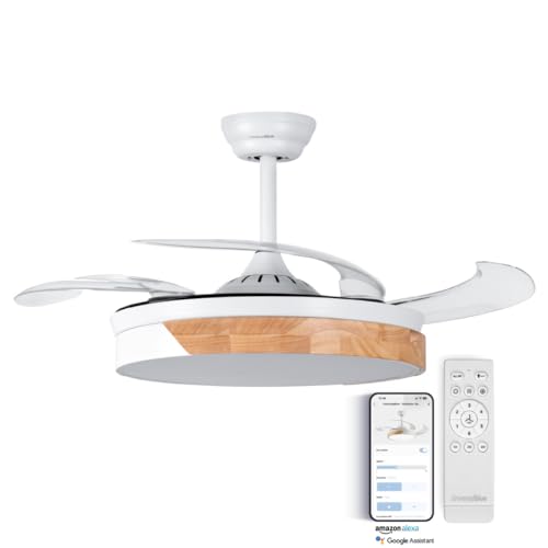 Ventoinha de Teto Universal Blue Habob 7042WD | Branco (Climatização e ventilação) UNIVERSALBLUE - Ventiladores - ventoinha, teto, universal, branco
