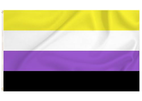 Bandeiira de Orgulho Lgbtq+ 5 Pés X 3 Pés com Ojales de Metal Storm&Lighthouse - Bandeiras e cataventos - bandeira, orgulho lgbtq+, metal