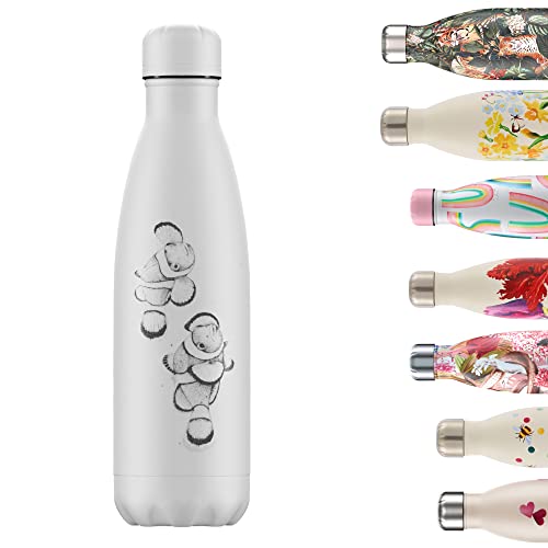 Garrafa Térmica CHILLY'S Sea Life Branco 0.6L Chilly's - Utensílios de mesa - 0.6l, térmica, urbana, 24h