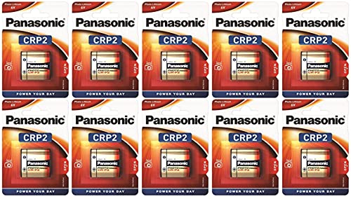 Bateria PANASONIC CRP2/10 (1x10 - 6V) Corp. Panasonic - Baterias para câmera - 6v, 10mAh, litio, PANASONIC