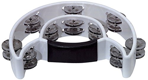 Tabuleiro de Percussão GUEWA 841578 (Branco) BSX - Percussão manual - sonajos, prateados, meia-lua, plástico