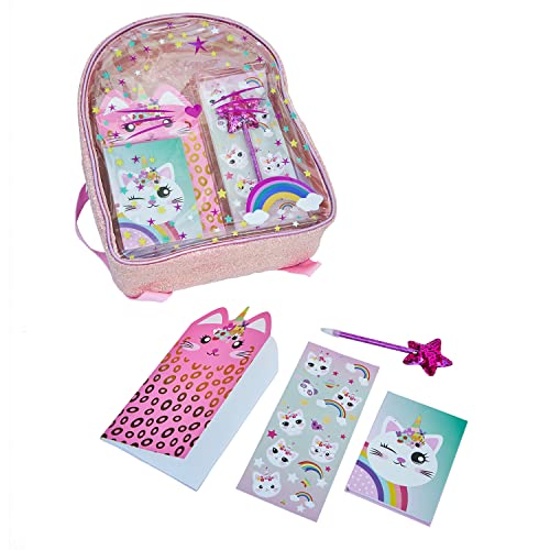 Mochila Transparente Gato Lote 5 Pz (Recondicionado Como Novo) INCA - Mochilas - transparente, gato, recondicionado
