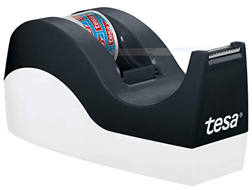 Dispensador de Fita Adesiva TESA 53914 | Branco TESA - Dispensadores de fita - fita adesiva, easy cut, corte preciso, compacto