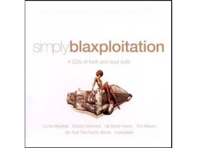 Blaxploitation - Coffret 4 Cd (4 CDs) (Music) Simply - Música e gravações de som - blaxploitation, coffret, 4 CD