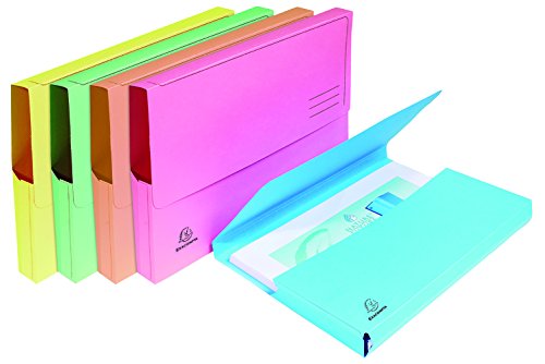 Exacompta 47970E pasta A4 Azul, Verde, Laranja, Rosa, Amarelo EXACOMPTA - Pastas e capas de relatório - a4, azul, verde, laranja, rosa, amarelo, 300 folhas