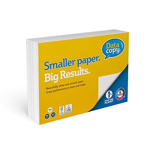Pack 500 Folhas Papel A5 Branco DATA COPY BP-116952H Data Copy - Papel de impressora e copiadora - 500 folhas, a4, branco, 80g/m²