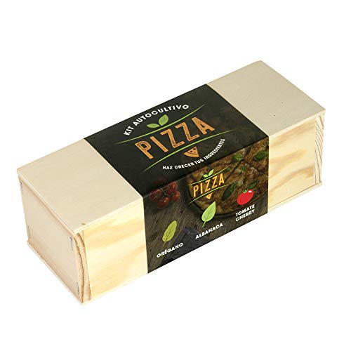 Kit de Jardinagem LIRIO GARDEN Pizza (Tomate - 1 Unidade) Resetea - Kits de cultivo de plantas e ervas - tomate, pizza, jardinagem