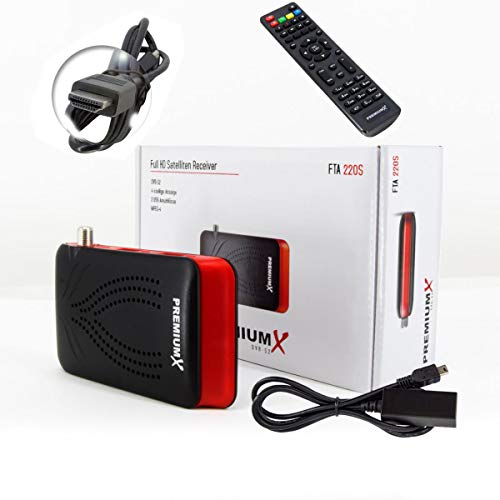 Receptor de TV PREMIUMX Mini HD FTA 220S (Full HD) PremiumX - Áudio - full hd, FTA, mini