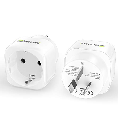 Adaptador de Viagem LENCENT 2X Tipo I (Australia - China) Shenzhenshi Paweiya Keji Youxian Gongsi - Conversores e adaptadores de viagem - adaptador, viagem, lencent, 2x, tipo i, austrália-china