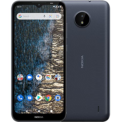 Smartphone NOKIA C20 (6.5'' - 2 GB - 32 GB - Azul) Nokia - Telemóveis - 6.5 polegadas, 2 gb ram, 32 GB armazenamento, azul