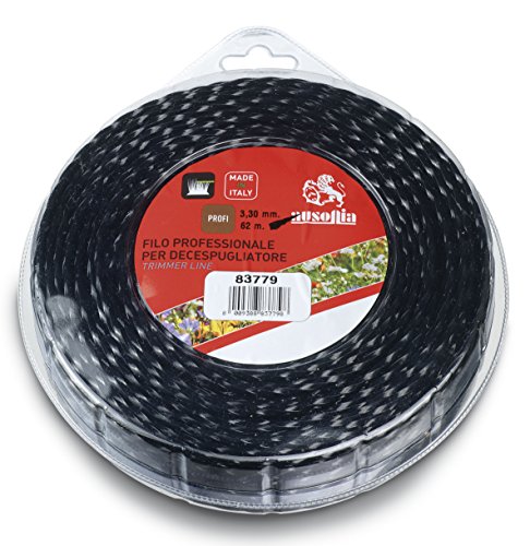 Cabo de Fio AUSONIA 83780 (Multicor - 42 m) AUSONIA - Acessórios para aparadores de erva - multicor, 42 m, nylon, plug & play