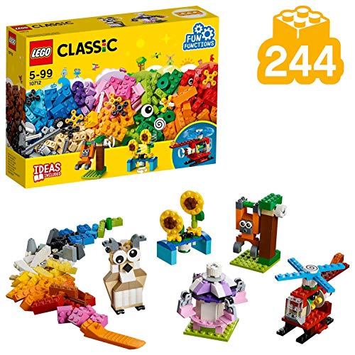 LEGO 10712 Peças e Engrenagens (Idade Mínima: 5) LEGO - Brinquedos - peças, engrenagens, cores vivas, crianças