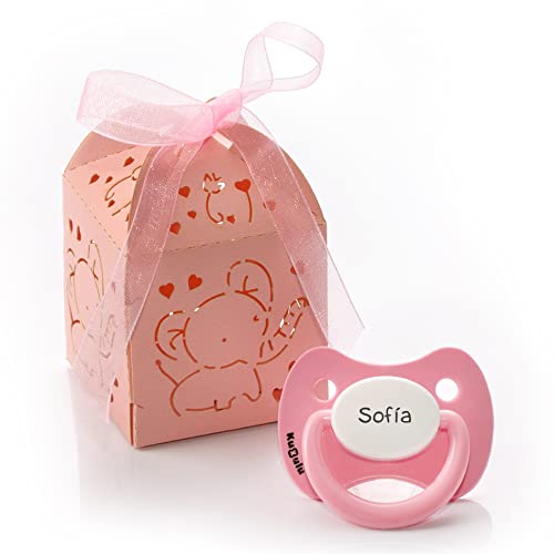 Chupeta KUXULU Silicone (0-6 meses) com caixa de presente Kuxulu - Cuidados com a higiene oral - silicone, 0-6 meses, caixa de presente