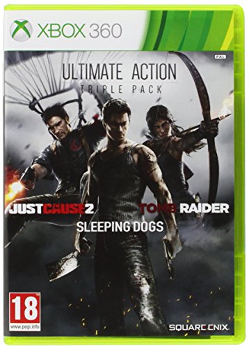 Jogo Xbox 360 Ultimate Action Triple Pack (Xbox 360) Deep Silver - Software de jogos de vídeo - ação, aventura, tripla pack, xbox 360