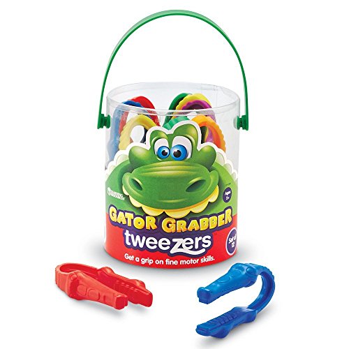 Jogo Didático LEARNING RESOURCES Pinzas Gator Grabber (12 peças) Learning Resources - Brinquedos - 12 peças, capacidades motoras, pensamento científico, obstáculos