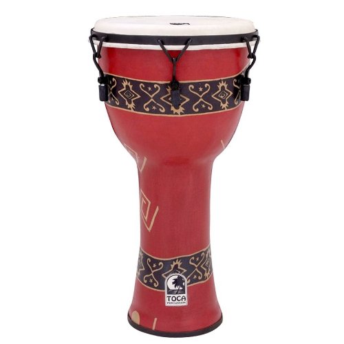 Ata para Tambor DJEMBE FREESTYLE TOCA (Vermelho) Toca - Percussão manual - tambor, vermelho, freestyle