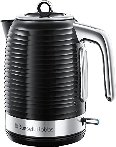 Russell Hobbs Inspire Chaleira Elétrica 1,7 L 2400 W Preto Russell Hobbs - Eletrodomésticos de cozinha - 17 L, 2400 w, preto, texturado