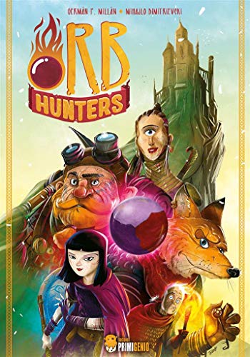 Livro Orb Hunters de J. D. BARNES (Espanhol) EDICIONES PRIMIGENIO - Jogos - fortaleza, mágicos, reliquias, orbes primigenios