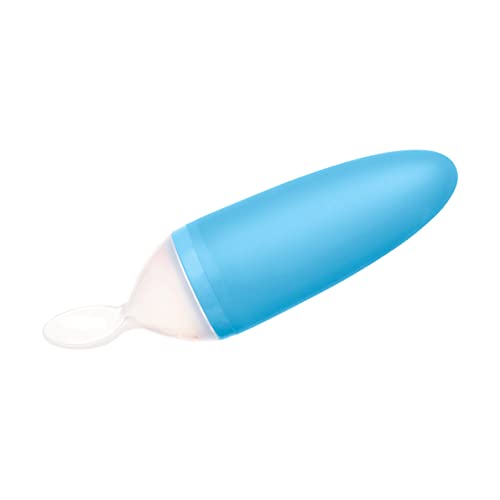 Comedouro BOON Squirt Azul (0.5 L) TOMY - Talheres - 0,5L, fecho, filtro anti-óleo
