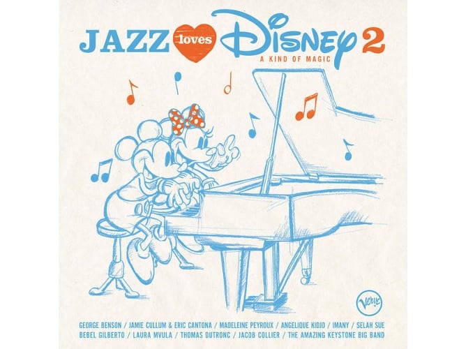 CD Jazz Loves Disney Vol. 2 - A Kind Of Magic (1 CDs) Universal Music - Música e gravações de som - jazz, disney, Vol. 2, a kind of magic