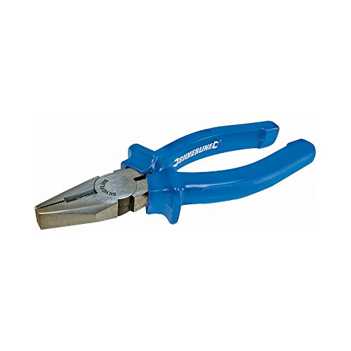 Alicate Universal SILVERLINE 160 Mm (8.5 cm) Silverline - Alicates - acero endurecido, corte de indução, plástico moldeado, 160 mm