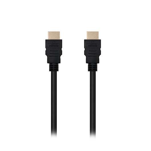 Cabo de Vídeo NANOCABLE (HDMI - 50 cm - Preto) NANOCABLE - Cabos de áudio e vídeo - hdmi, 50 cm, preto