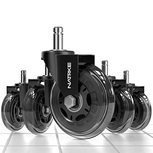 Rodas com Pernas NATRKE Solo Ø22 mm (Castor) NATRKE - Rodízios - poliuretano, 100 kg, 22 mm, 38 cm