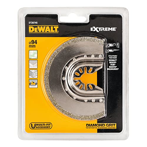 Acessório p/ Multiferramenta DEWALT DT20745-QZ Dewalt - Lâminas de serra - azul, metal, resistente à água