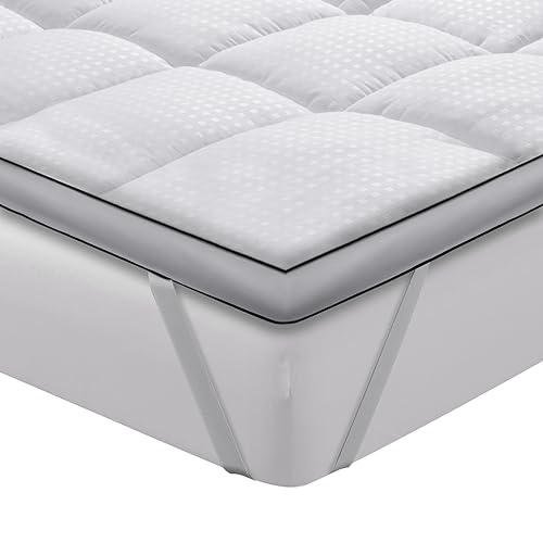 Topper de Colchão AUTSEL 3D (140 x 190 cm) DongPU - Protetores de Colchão - 800g, 3D, suavidade, conforto