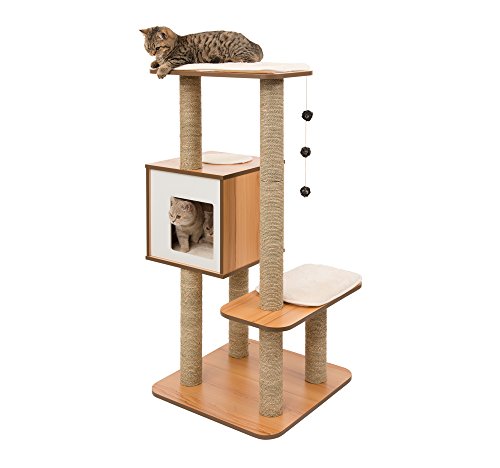 Arranhador para Gato HAGEN V-High Base Vesper Faia VESPER - Mobiliário para gatos - arranhador, gato, Hagen