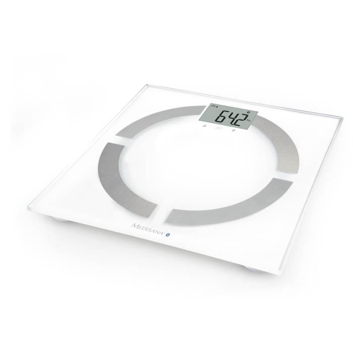 Balança Digital MEDISANA BS444 Connect (Peso máximo 180 kg) Medisana - Balanças de peso corporal - digital, 180 kg, conectado