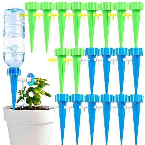 Conjunto de Rega por Gotejo Automático (20 Peças) Tuofang - Globos e espetos de rega - conjunto, rega, gotejo, automático, 20 peças