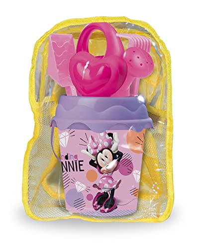 Mochila de Praia SMOBY com acessórios (Idade minima recomendada: 3 anos) Smoby - Mochilas - acessórios, rede anti-areia, cubo decorado