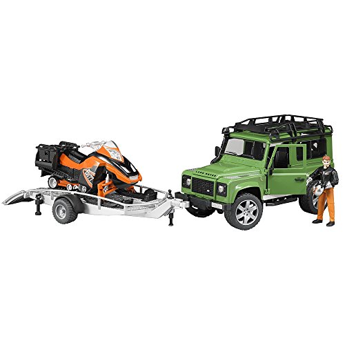 Camião de Brincar BRUDER Land Rover Defender (Idade Mínima: 3) Bruder - Brinquedos - camião, brincar, land rover, defender, idade mínima, 3+