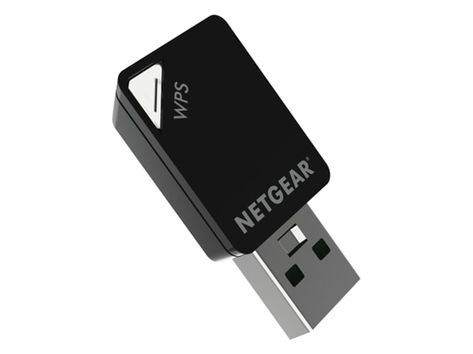 Adaptador USB Wi-Fi NETGEAR A6100-100PES (AC750 - 433 Mbps) Netgear - Placas e adaptadores de rede - usb, wi-fi, netgear, ac750, 433 mbps