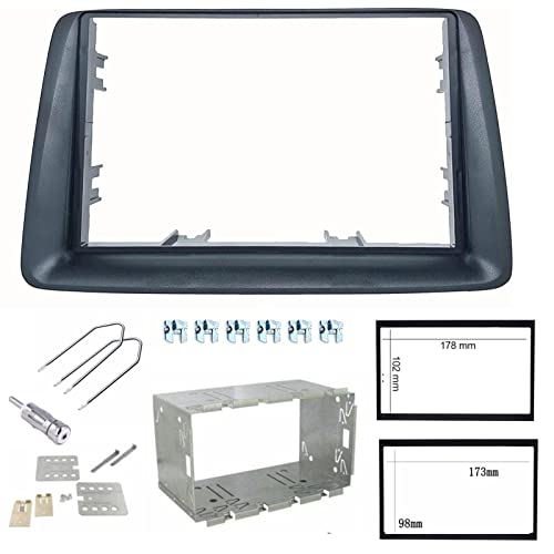 Kit de montagem auto SOUND-WAY 2DIN (Fiat Panda - Preto) Sound Way - Acessórios interiores de veículos a motor - kit, montagem, auto, 2din, Fiat Panda, preto
