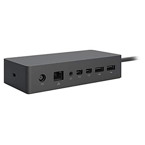 Suporte Tablet MICROSOFT PF3-00012 Preto Microsoft - Estações de acoplamento para laptops - dock station, preto