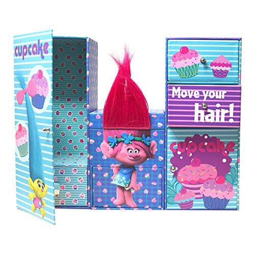 Trolls Cifesa Toys Conjunto de Bonecos de Bonecas Trollz 3 em 1 (Idade Mínima Recomendada: 4 anos) Trolls - Brinquedos - bonecos, trollz, acessórios, 4 anos