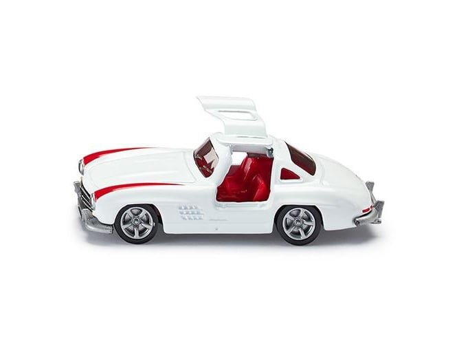 Carro SIKU Mercedes-Benz 300 SL Preassembled SIKU - Carrinhos de brinquedo - mercedes-benz, 300 SL, preassemblado, portas laterais, tampa do motor
