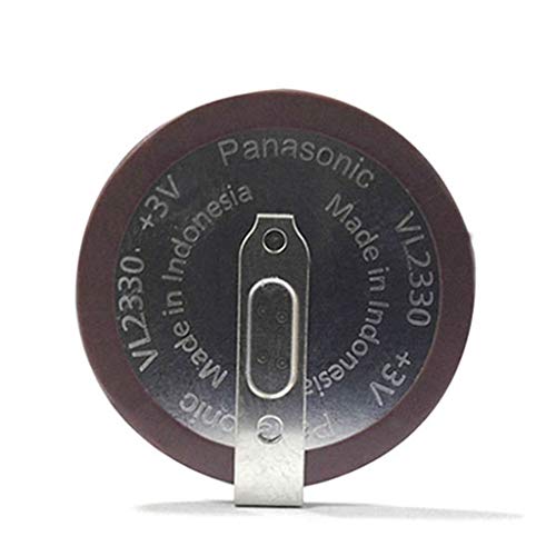 Bateria BILINLI VL2330 (Para Panasonic - 3.6V) BIlinli - Baterias - recarregável, 50mAh, 3.6V, Ø23mm x 3mm