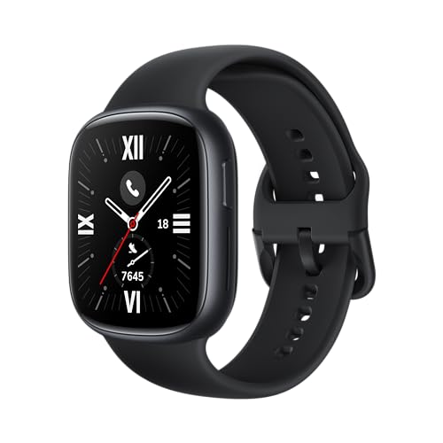 Smartwatch HONOR Watch 4 (Bluetooth - Silicona - Preto) HONOR - Relógios - smartwatch, honor watch 4, bluetooth, silicona, preto