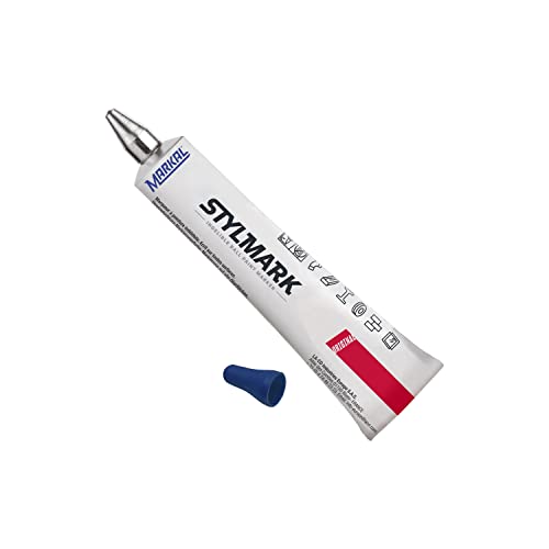 Marcador MARKAL Stylo Mark Azul Ponta Redonda 3 Mm La-Co Industries Europe - Marcadores - ponta redonda, 3 mm, azul
