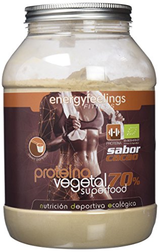 Suplemento Alimentar ENERGY FEELINGS Vegan Protein Chocolate (1500 g) Energy Feelings - Vitaminas e suplementos - vegan, proteína, chocolate, 1500 g